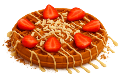 STRAWBERRY CRUMBLE WAFFLE